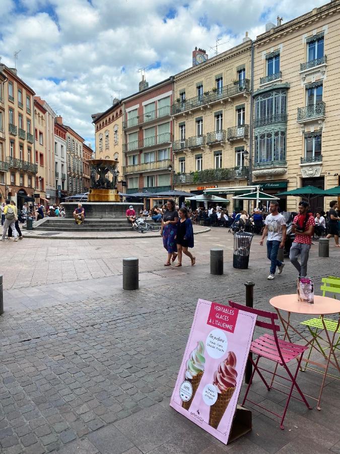 Meuble Tourisme Carmes 2 Etoiles, Entree Autonome,Wifi, Climatise, Petit Parking Prive Apartamento Toulouse Exterior foto